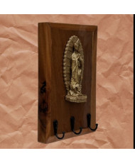 Porta Llaves Virgen de Guadalupe Vertical