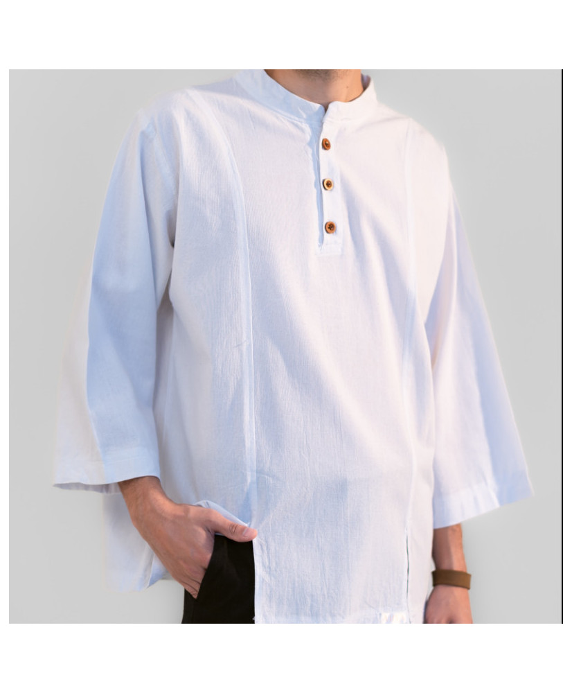 Camisa de lino para caballero