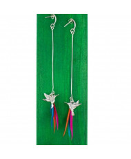 Aretes Colibri largos