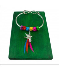 Brazalete de colibrí infinito