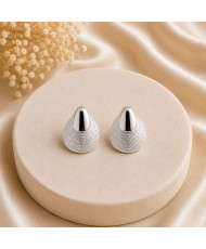 Aretes plata de gota 