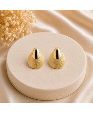 Aretes plata de gota 