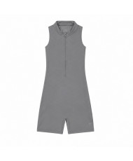 Short Cierre Deportivo Gris