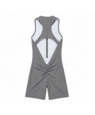 Short Cierre Deportivo Gris