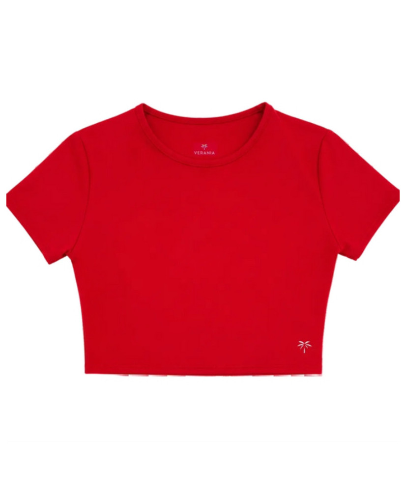 Blusa Crop Top Rojo