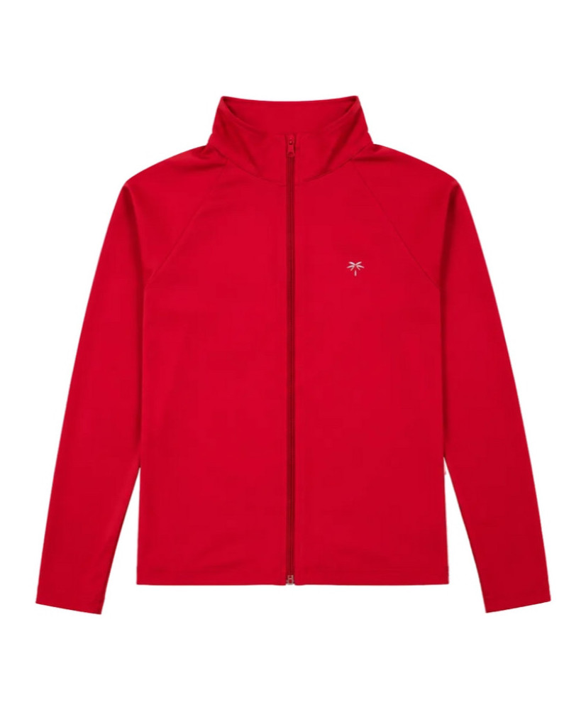 Chamarra Deportiva Mujer Rojo