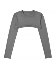 Manga Deportiva Gris