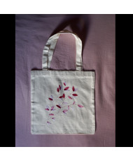 Tote bag con reproducción de ilustración botánica 1