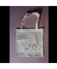 Tote bag con reproducción de ilustración botánica 2