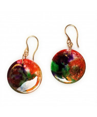 aretes de resina epóxica