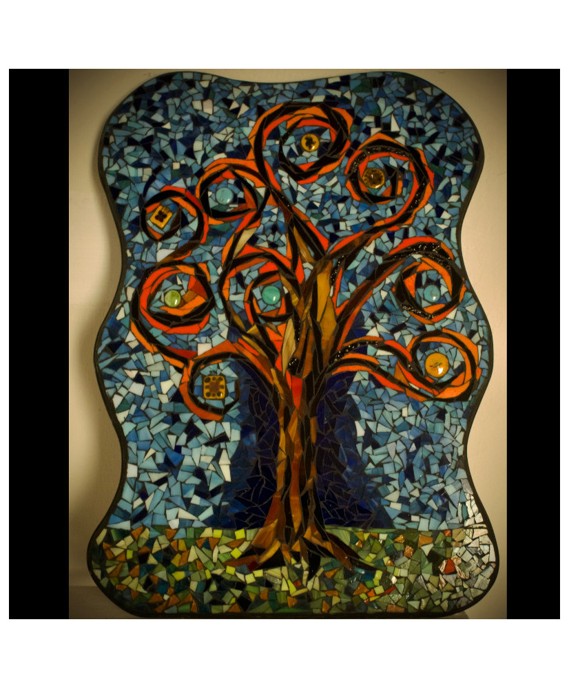 Cuadro decorativo en vitromosaico