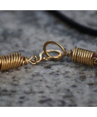 Collar de vaqueta