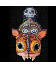 GUAJE PINTADO CABEZA JAGUAR