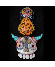 GUAJE PINTADO CABEZA CALAVERA