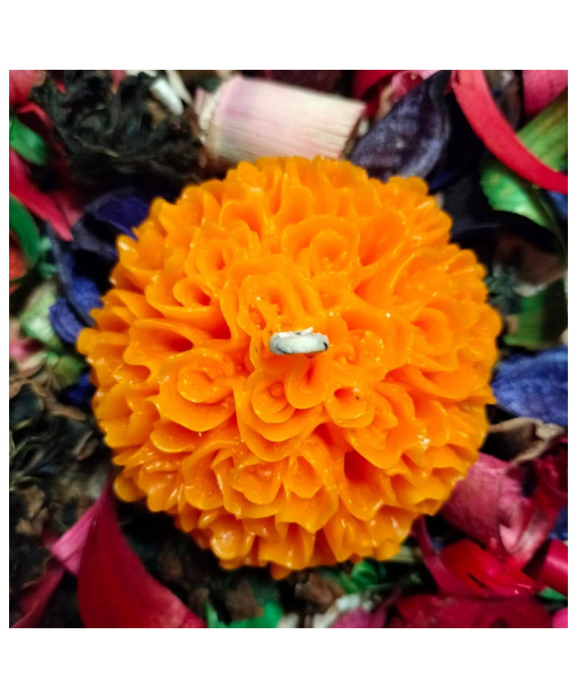 Flor de cempasuchil grande