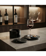 Portavasos Redondos Grandes de Mármol con Caja | Casa Stone