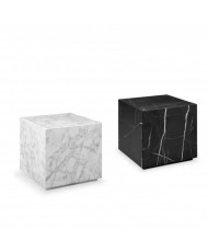 Set de Cubos de Mármol Blanco y Negro 40x40x40 cm | Casa Stone