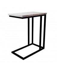 Mesa Lateral Clip Grande 40x25 cm | Mesa Auxiliar Moderna