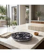 Plato Botanero Artesanal de Talavera 35 cm