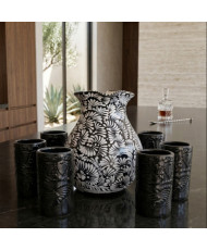 Set de Agua de Talavera Poblana – Jarra y Vasos Artesanales | Casa Stone