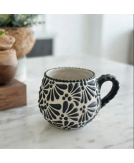 Taza Chocolatera de Talavera Artesanal | Casa Stone