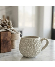 Taza Chocolatera de Talavera Artesanal Mexicana | Casa Stone