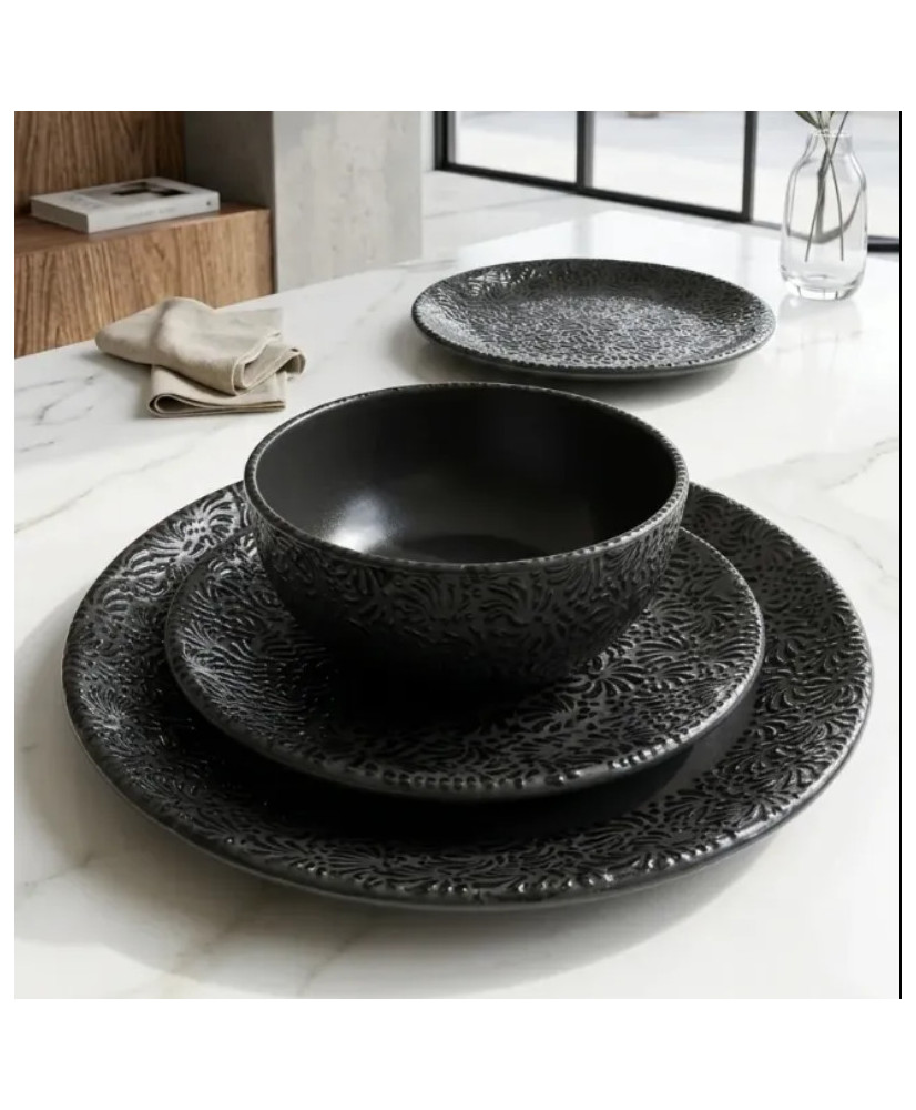 Set de 3 Platos de Talavera Artesanal | Vajilla Mexicana | Casa Stone