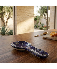 Portacucharas de Talavera Artesanal | Accesorio para Cocina | Casa Stone