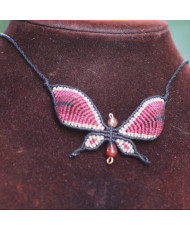 Collar de mariposa