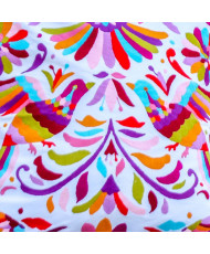 Cojín Otomí Pichones (Multicolor)