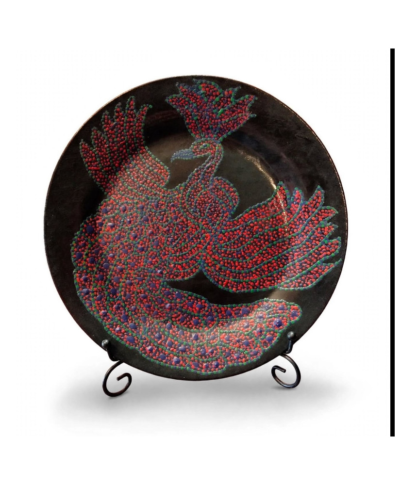 Plato Decorativo Quetzal.