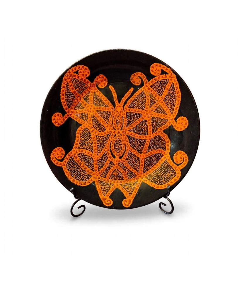 Plato Decorativo Mariposa.