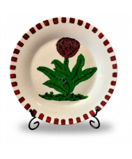 Plato Decorativo Tulipán.