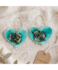 Aretes amuleto 