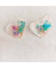 Aretes amuleto 