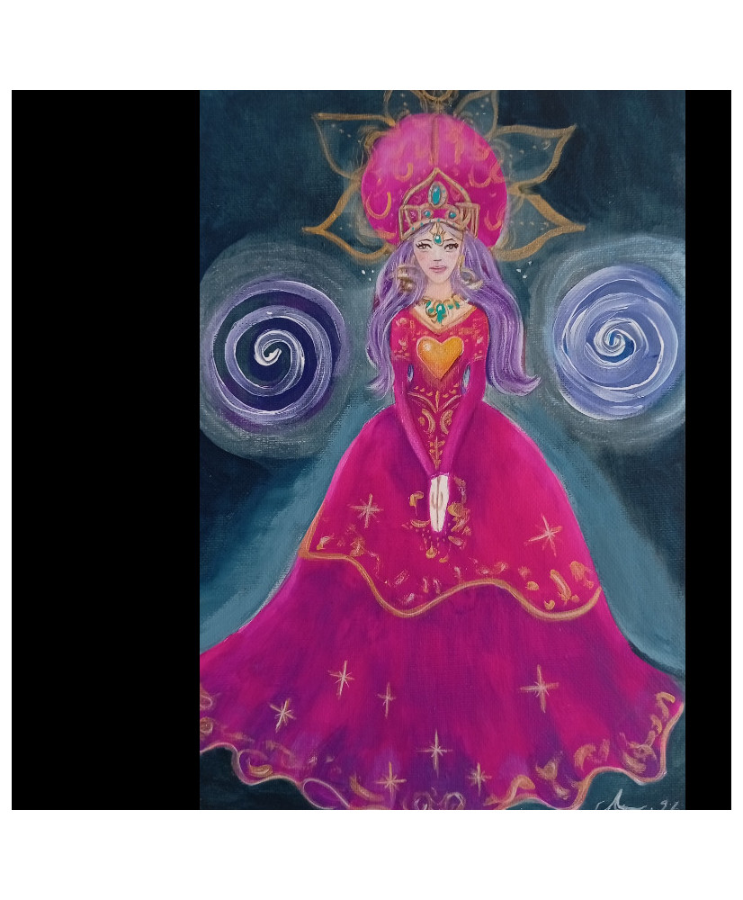 Pintura de Diosa guardiana