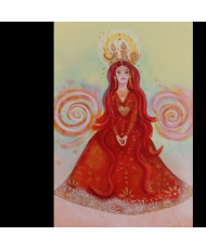 Pintura de Diosa guardiana