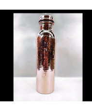 Botella de cobre clásica martillada