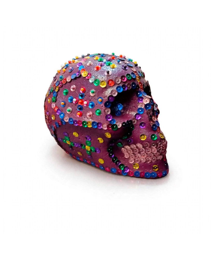 .CALAVERA ARTESANAL CON LENTEJUELAS - EDICIÓN GRANREY ESTUDIART.