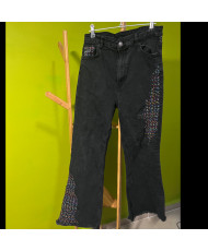 Pantalón Upclycled bordado