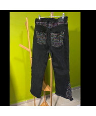 Pantalón Upclycled bordado