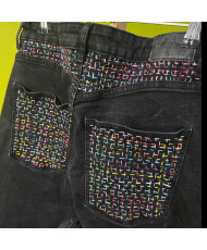 Pantalón Upclycled bordado