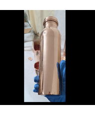 Botella de cobre lisa 