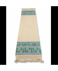 CHAL - Rebozo de Lana Pura - Bordado a Mano.