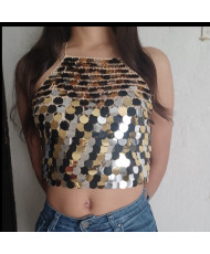 Top lentejuelas 