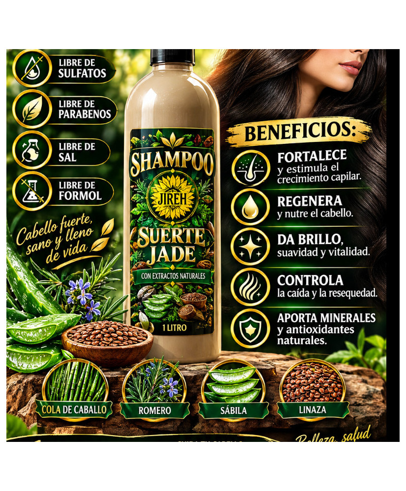 Shampoo suerte jade 