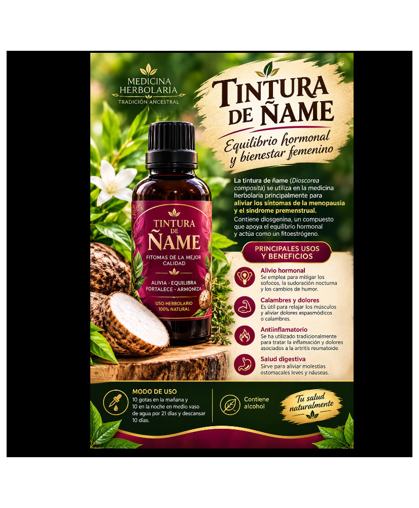 Tintura de Ñame 