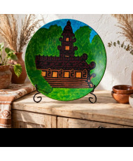 Plato Decorativo "Templo Maya" - Granrey Estudiart CDMX 01/01