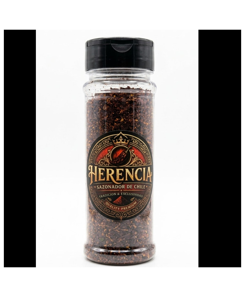 Sazonador de Chile Morita y Ajo Herencia, 50 g