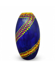 Jarrón o Florero Artesanal pintado a mano.